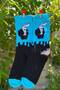 Unisex Shark Patterned Colorful Socks - 5