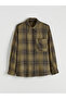 Plaid Poplin Oversized Women's Shirt Tunic - 5