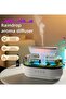 USB Mini Ultrasonic Air Humidifier and Aroma Essential Oil Diffuser for Home and office – Quiet Mist, Aromatherapy, Desktop Purifier with Simulation Light, 250ml - 6