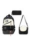 Ultra Luxury Set of 3 Children's Primary School Bags with Back Support, Thermal Lunch Bag and Pen Holder