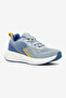 Men Chromo Bubble Yoga Max Lace-Up Running Shoes-Grey