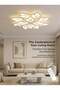 SageLiving Modern Petal Design LED Ceiling Light 144W | Dimmable White Acrylic Flush Mount Lamp for Bedroom, Dining Room & Kids Room | 85cm*12cm Decorative Lighting (20–30㎡) - 3