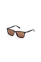 Shiny Black Polarized Injected Youth Sunglasses