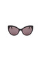 Shiny Black Uv400 Injected Female Sunglasses - 2