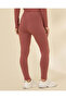 Women Burgundy Active Leggings - 3
