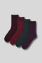 Men's 4-Pack Bamboo Medium Length Socks