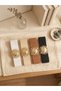 4-Piece Gold Sun Buckle Elastic Women's Belt, Jacket Belt, Shirt Belt, Dress Belt - 3