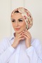 قماش ساندي فاخر مع نمط مُعقد من الأمام ومبطن بالذهب من الخارج