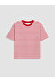 Original Striped Oversize 100% Cotton Women's T-Shirt - 5