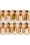 Saten Patterned 70Cm*70Cm Scarf - 4