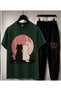 Unisex Oversize Shorts Set Short Sleeve T-Shirt Comfortable Fit Summer Casual Sports