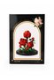 3D Rose Mini Block Flower Building Kit – Decorative Potted Flower Assembly Model – Collectible and Hobby Building Toy - 3