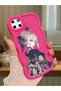 Realme C21Y Compatible Case Camera Protector Red Silicone Couple Phone Case Girl Pattern