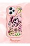 Redmi Note 12 Pro 5g Compatible Case Camera Protector Pink Silicone Couple Phone Case Floral Pattern - 2