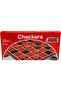 Checkers Folding Board Games - Red & Black