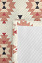 Ethnic Geometric Powder Young Room Single Pique Set - Bohemian Anthracite 160X220 cm Bedspread - 7