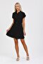 Yazlik Viscose Woven Thin Fabric Women's Dress with Belt - 2