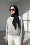 Hijab Non-Slip Crepe Shawl, Ps-63