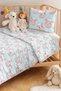 Pastel Lamb Girl's Pique Set - Cute Pink Baby Room Seasonal Bedspread - 160X220 cm - 2