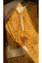 Yellow white cotton farshi salwar kameez - 3