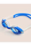 Kids Blue And White Swimming Goggles With Earplugs - 2