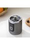 Portable 4 Stainless Steel Blades Juicer with 500ml Glass Container/Rechargeable Personal Blender/ Black - 7