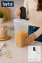 6 L Food Storage Container with Lid Bpa Free Transparent Pasta, Flour, Legumes and Dry Food Storage Container - 2