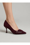 Genuine Leather Suede Evening Dress Women's Shoes