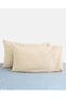 Ivory 2-Piece Solid Pillowcase