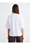 White Crew Neck Women's T-Shirt - 5