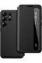 Samsung Galaxy S26 Ultra Smart Clear View Flip Cover Case Premium Leather Protective Shockproof