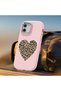 iPhone 17E Compatible Case Camera Protector Pink Silicone Couple Phone Case Heart Pattern - 6