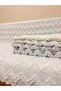 Sofa Bed Cover Premium Zigzag Woven Sofa Shawl 170*210 Gray - 6