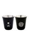 ROVATTI 2-Piece Set Pola Ksa Stainless Steel Black 175ml - 3
