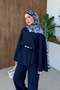 Leman Double Set Navy Blue - 4