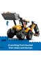 City Backhoe Loader, 301 Pieces - 3