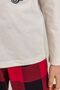 Boy's Let's Build White Long Sleeve Pajama Set Rp3872-C-V1 - 5