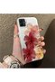Samsung Galaxy A04 Compatible Silicone Edge Hard Back Case Couple Phone Case with Floral Pattern - 3