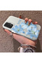 Samsung Galaxy A13 4g Compatible Silicone Edge Hard Back Case Couple Phone Case with Floral Pattern - 2