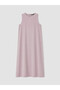 Lcw Modest Lilac Modal Blend A-Line Dress