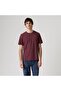 Men's Crew Neck Claret Red T-Shirt 005Gx-0025 - 3