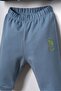 Baby Boy Printed Blue Cardigan Set Usb3166-C-V2 - 5