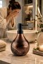 Celina Glass Liquid Soap Dispenser | |   Black Coffee | |   Modern Luxury Bathroom Accessory Decorative Liquid Soap Dispenser Soap Dispenser Countertop Sink for Bathroom & Kitchen | |   Black Pumped | |   Dishwashing Detergent Hand Soap - 2