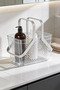 1 Piece Gray Multi-Purpose Basket with Handle Kitchen Bathroom Organizer Carrying Basket - 2