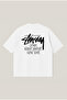 Stussy Dover Printed Oversize Boxy Cut Unisex 100% Cotton Printed Tshirt |   Streetwear