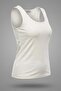 Trend42Plus Large Size Thick Strap Basic Top - Ecru - 6