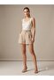 High Waist Pleated Shorts 2182