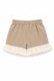 100% Cotton Girls' Summer Shorts Set with Floral Embroidery 2406 - 8