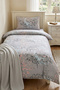 Sakura Single Duvet Cover Set with Elastic Band, Natural Healthy Cotton