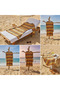 Women's Beachwear Patterned Backless Dress Bb2648 - 4